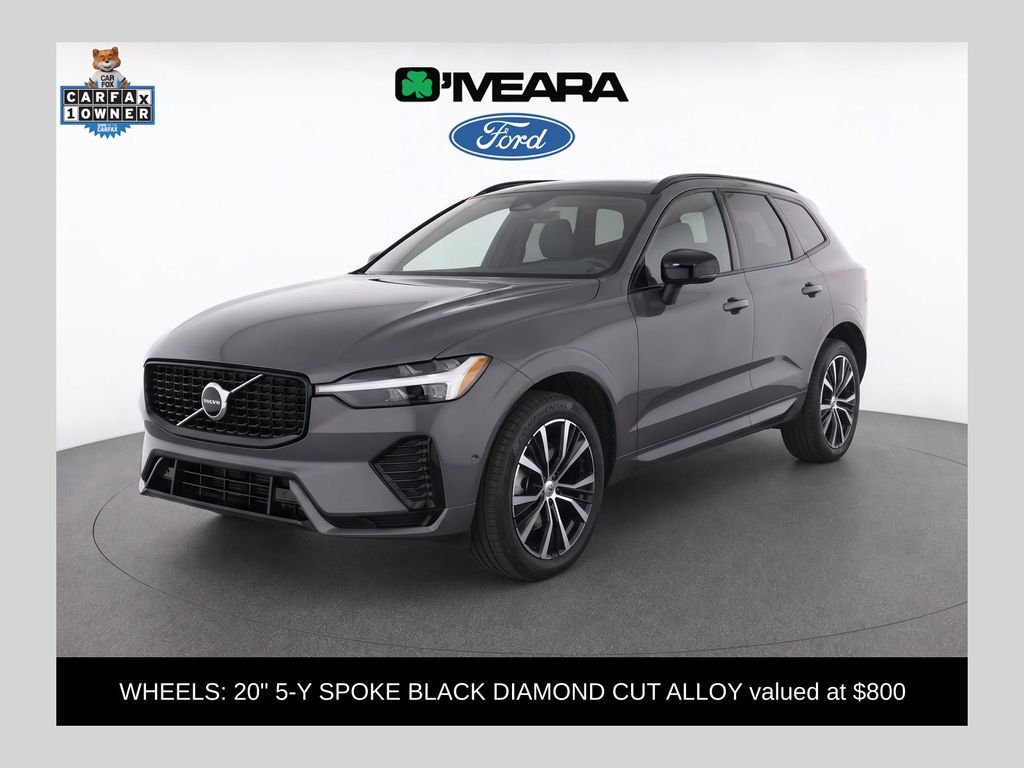 Platinum Gray Metallic 2024 Volvo XC60 SUV / Crossover All-Wheel Drive Automatic