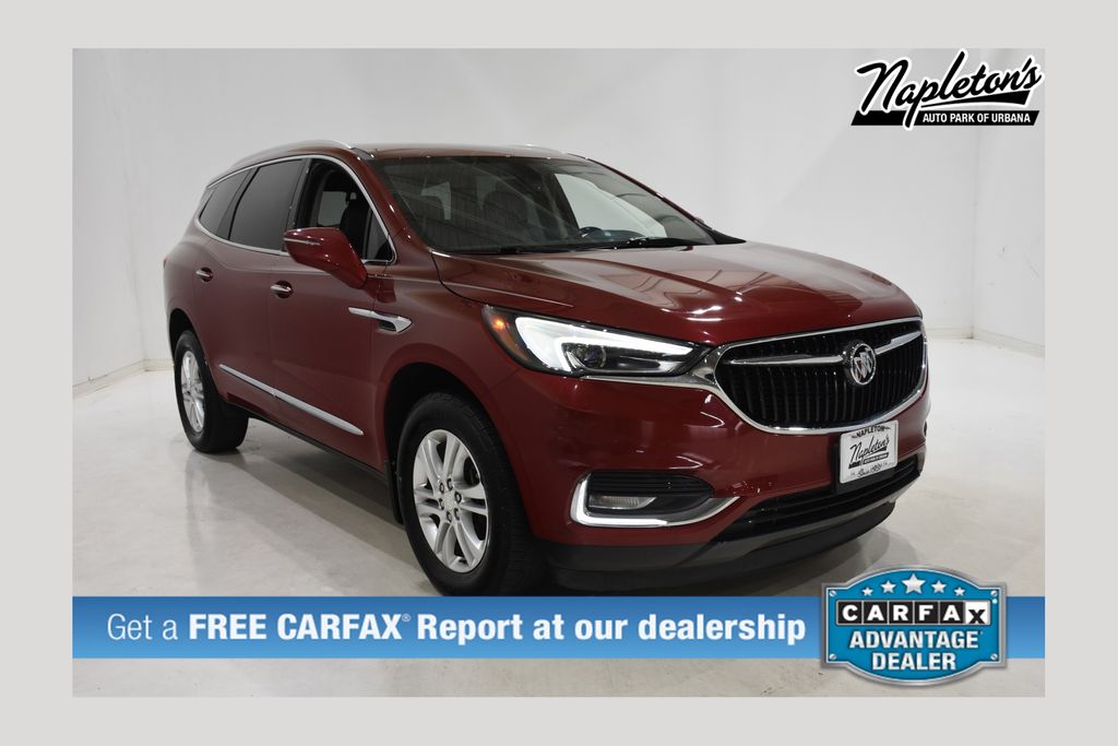 Red Quartz Tintcoat 2020 Buick Enclave Essence FWD SUV / Crossover Front-Wheel Drive 9-Speed Automatic