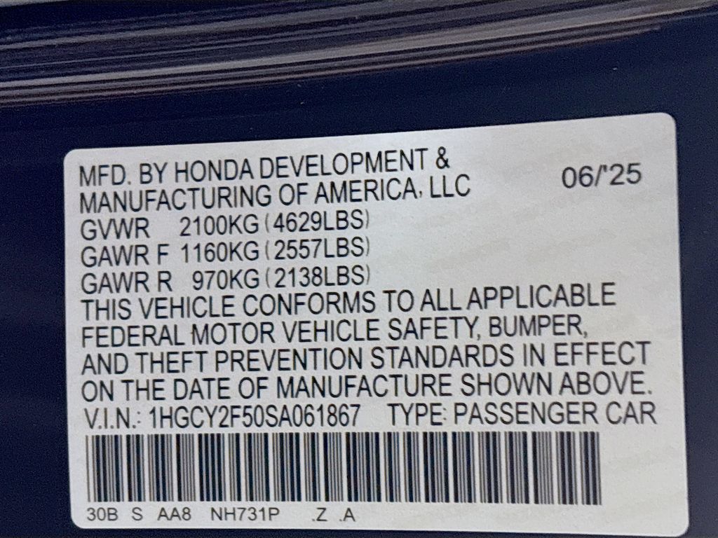 2025 Honda Accord Hybrid Sport