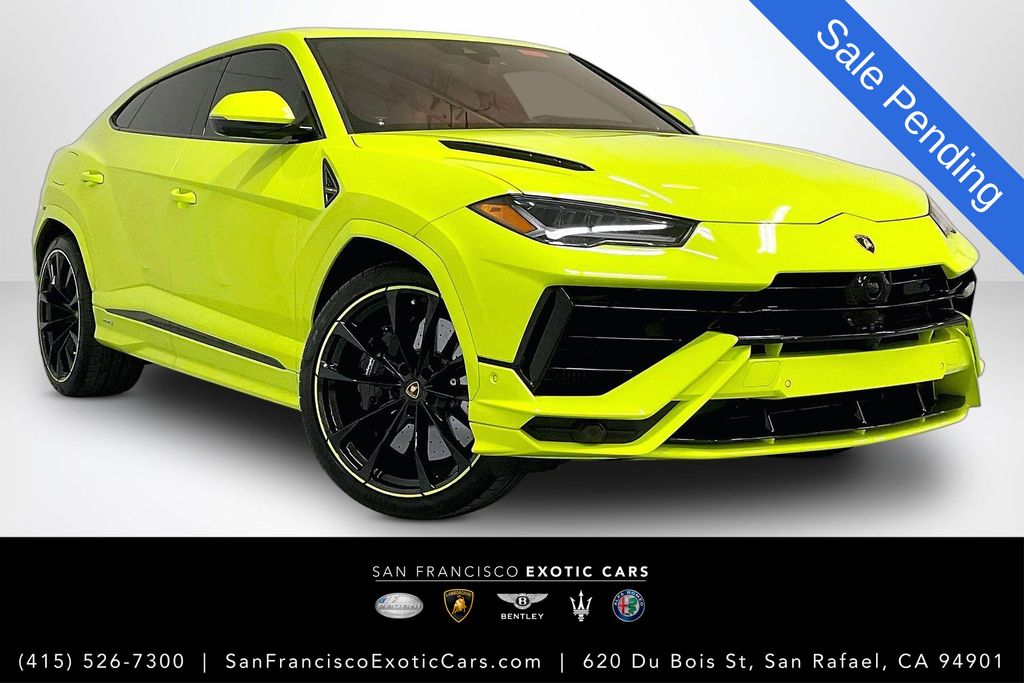 Green (Verde Scandal Metallic) 2024 Lamborghini Urus SUV / Crossover All-Wheel Drive 8-Speed Automatic