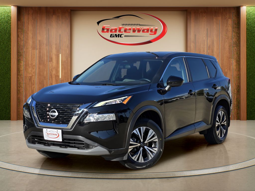 Super Black 2023 Nissan Rogue SUV / Crossover All-Wheel Drive Continuously Variable Transmission