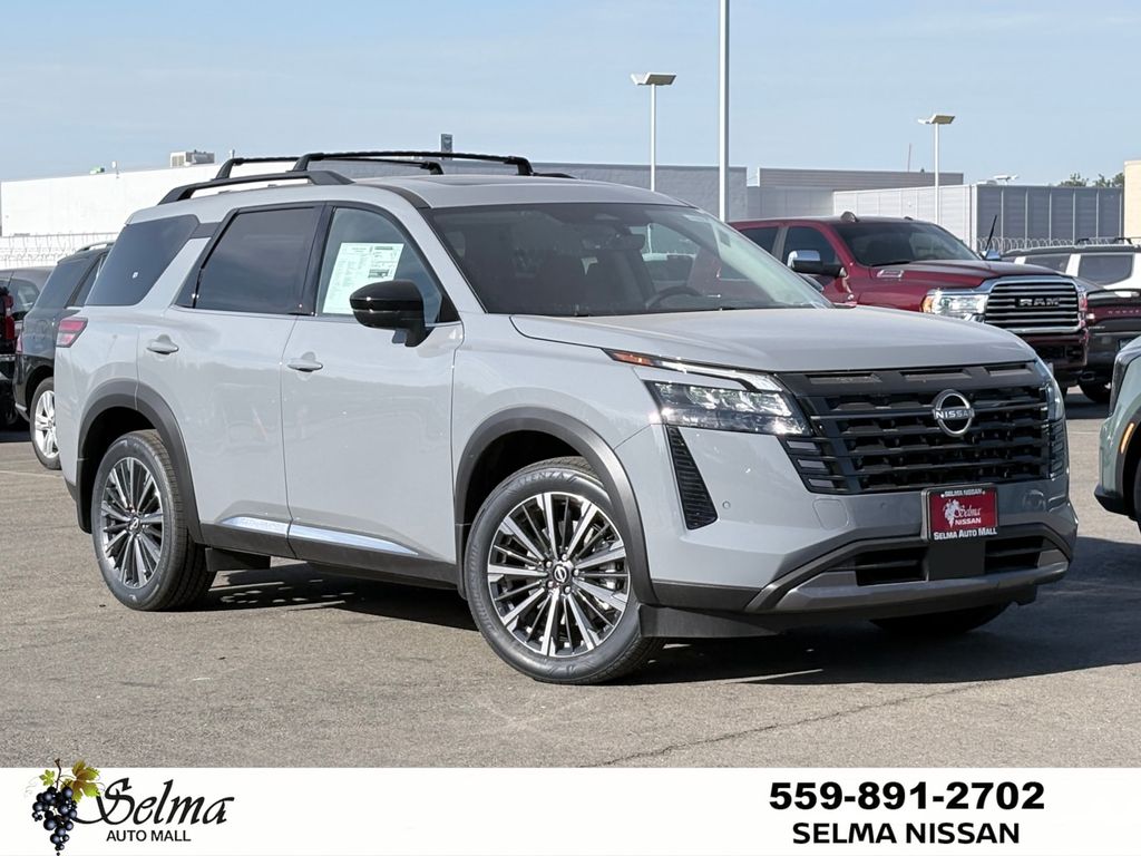 Boulder Gray 2026 Nissan Pathfinder SUV / Crossover All-Wheel Drive 9-Speed Automatic