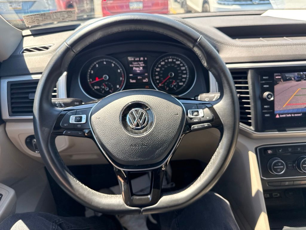 2019 Volkswagen Atlas 3.6L V6 SE White at Carlisle Cadillac Buick GMC
