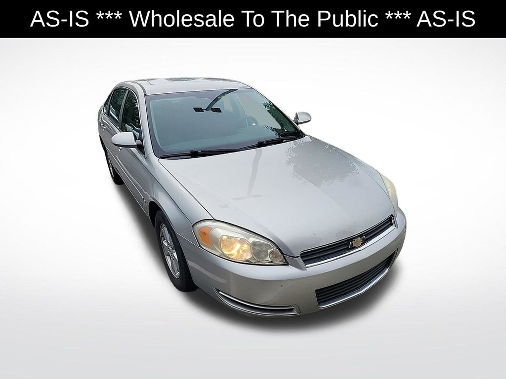 Silverstone Metallic 2008 Chevrolet Impala Sedan Front-Wheel Drive 4-Speed Automatic Overdrive