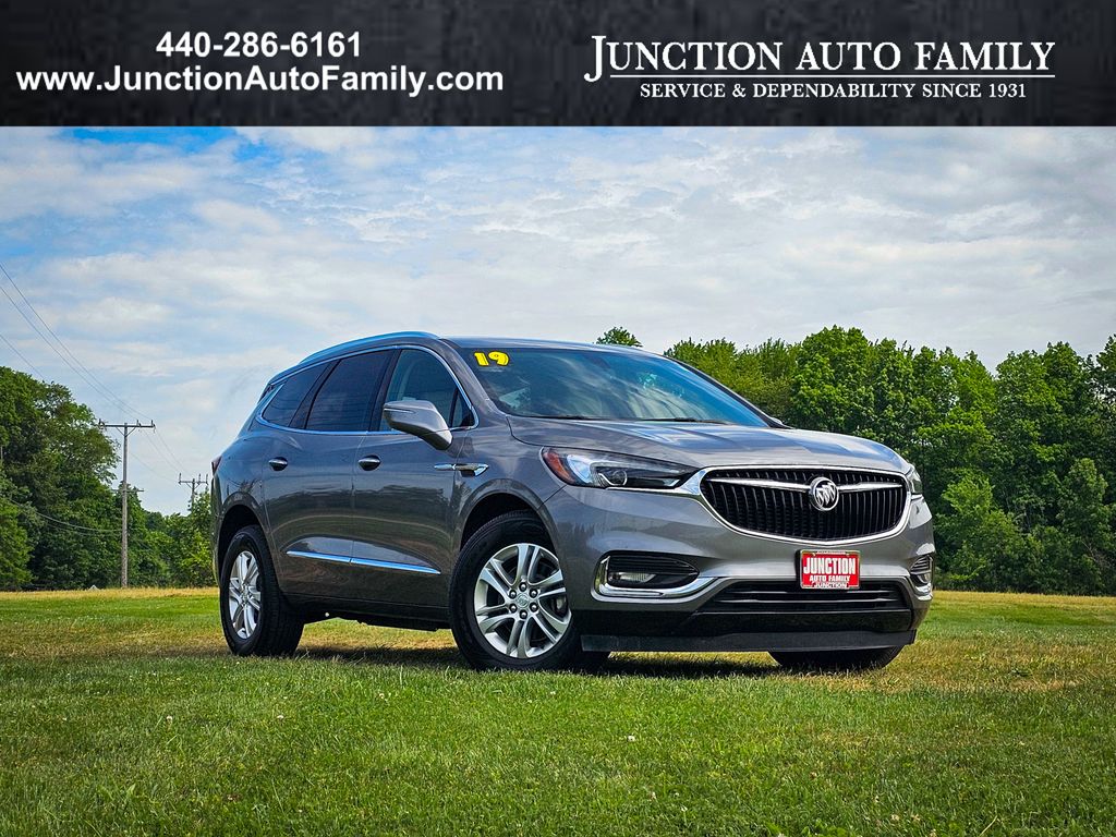 Satin Steel Gray Metallic 2019 Buick Enclave Essence AWD SUV / Crossover Four-Wheel Drive 9-Speed Automatic