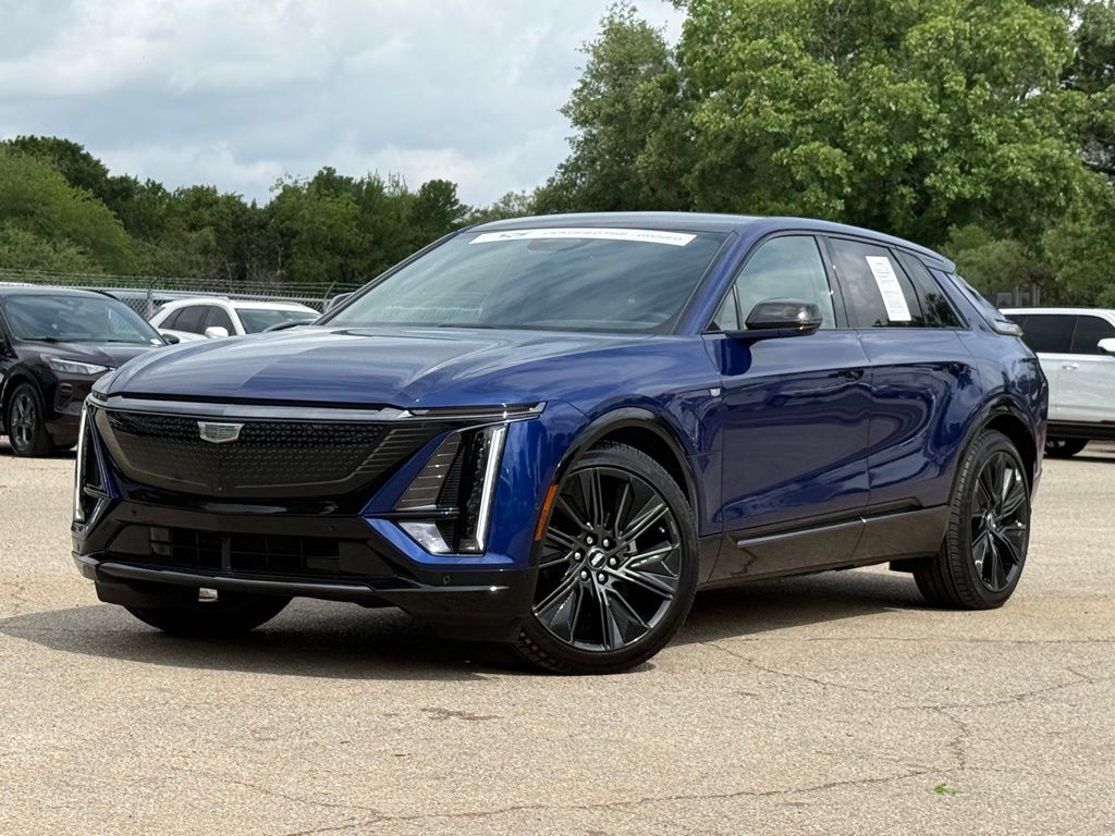 Blue Metallic 2025 Cadillac LYRIQ Sport 3 AWD SUV / Crossover All-Wheel Drive 1-Speed Automatic