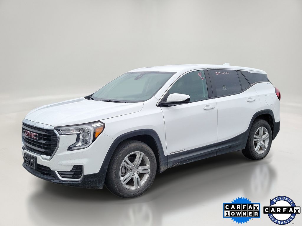 Summit White 2024 GMC Terrain SUV / Crossover Front-Wheel Drive 9-Speed Automatic