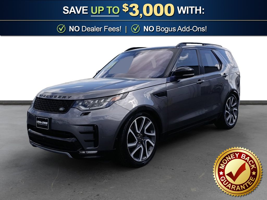 Gray 2018 Land Rover Discovery V6 HSE Luxury AWD SUV / Crossover All-Wheel Drive 8-Speed Automatic