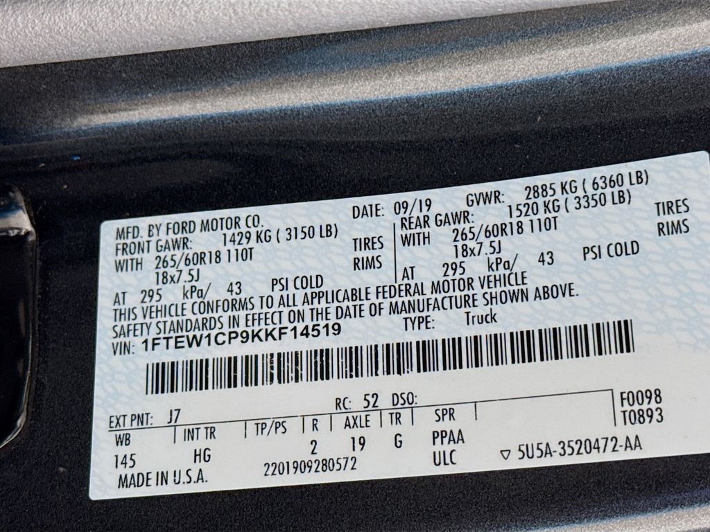 2019 Ford F-150 Lariat 31
