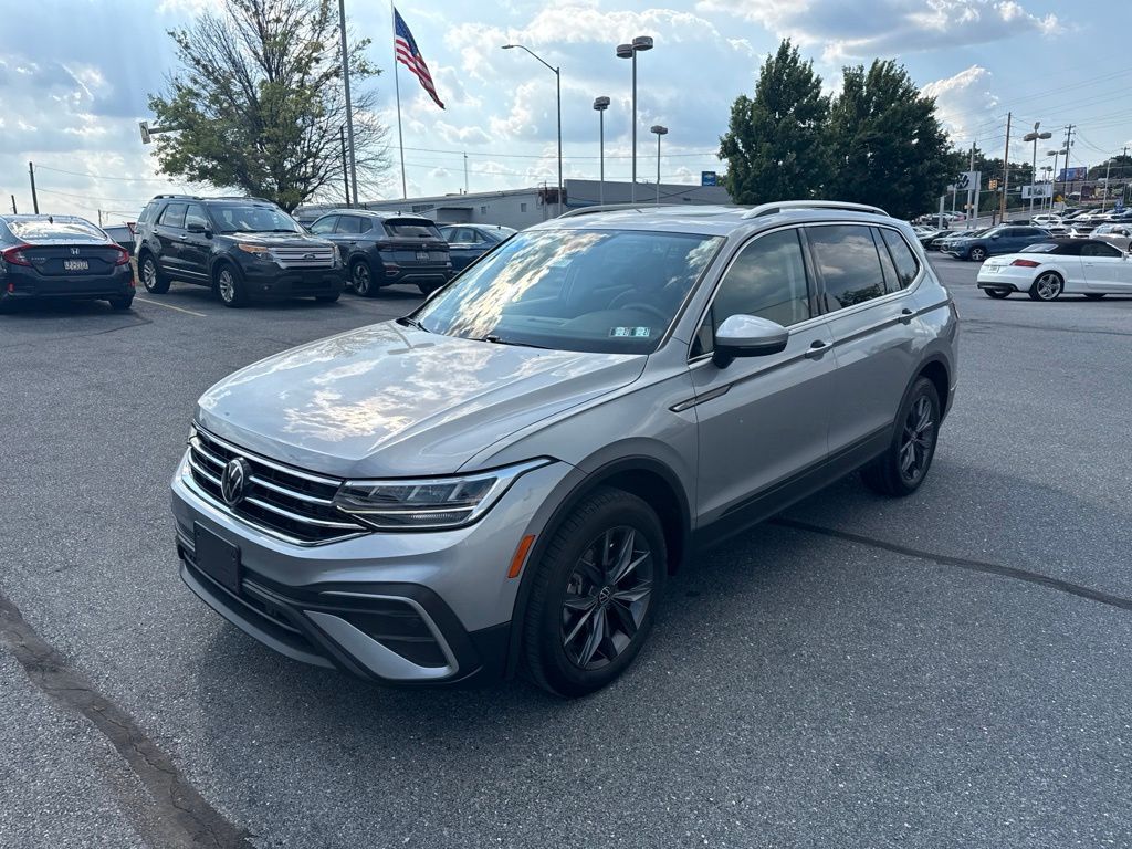 2022 Volkswagen Tiguan 2.0T SE Silver at Bob Ruth Ford
