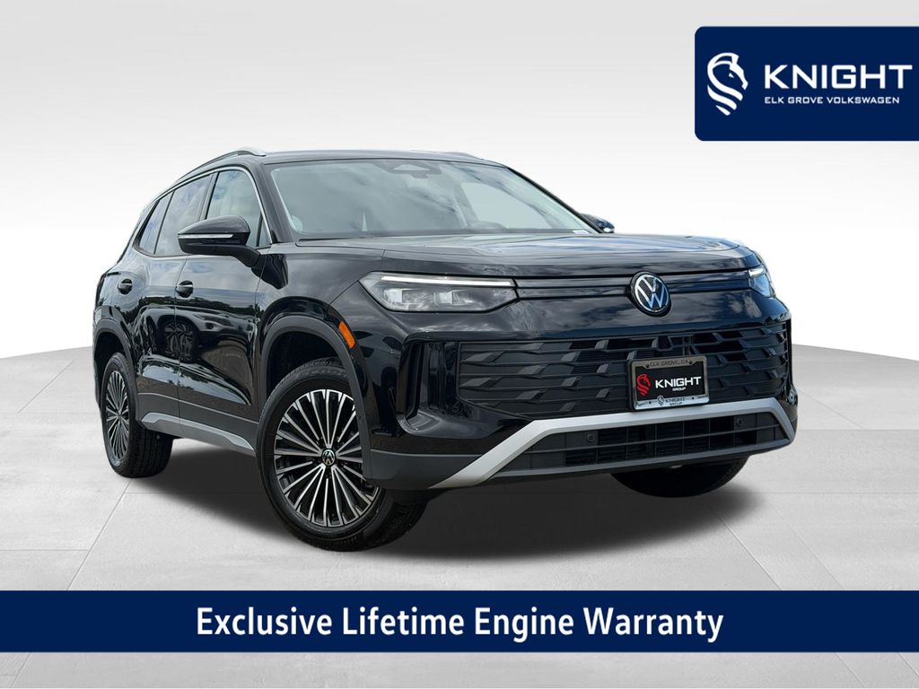 Deep Black Pearl 2026 Volkswagen Tiguan SUV / Crossover All-Wheel Drive 8-Speed Automatic