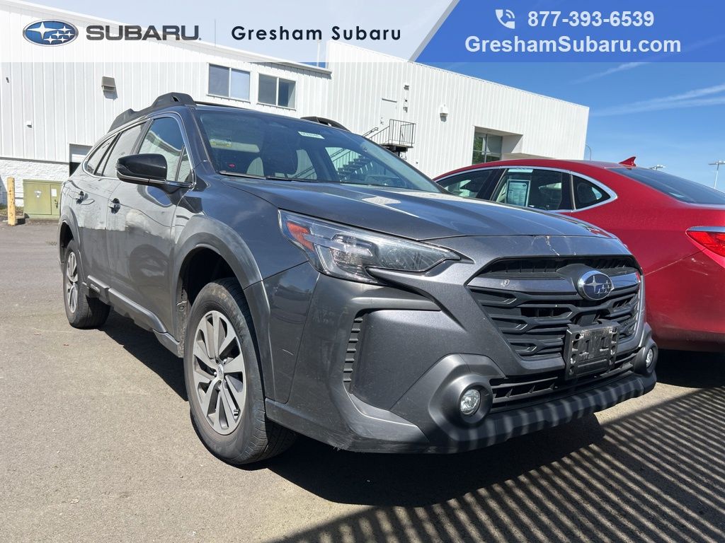 Gray Metallic 2025 Subaru Outback Premium AWD SUV / Crossover All-Wheel Drive Continuously Variable Transmission