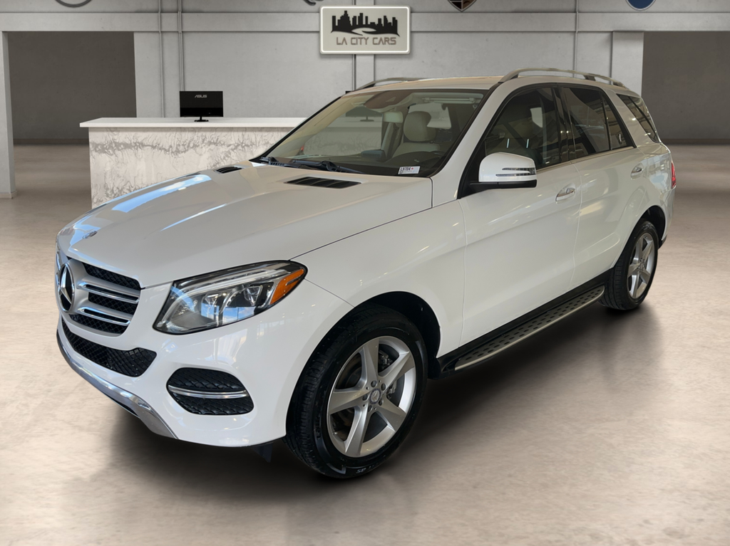 White 2017 Mercedes-Benz GLE SUV / Crossover Rear-Wheel Drive 7-Speed Automatic