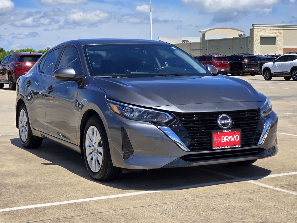 2025 Nissan Sentra S Gray at Bravo Nissan