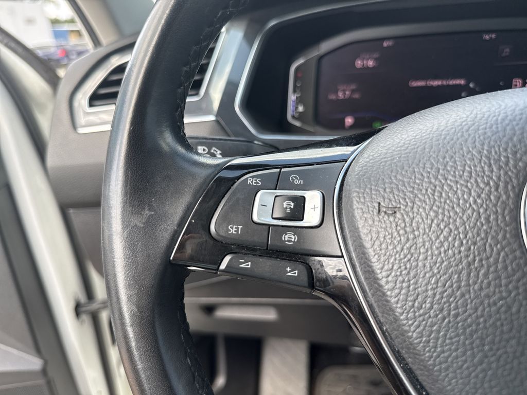 2019 Volkswagen Tiguan 2.0T SEL White at Bravo Nissan