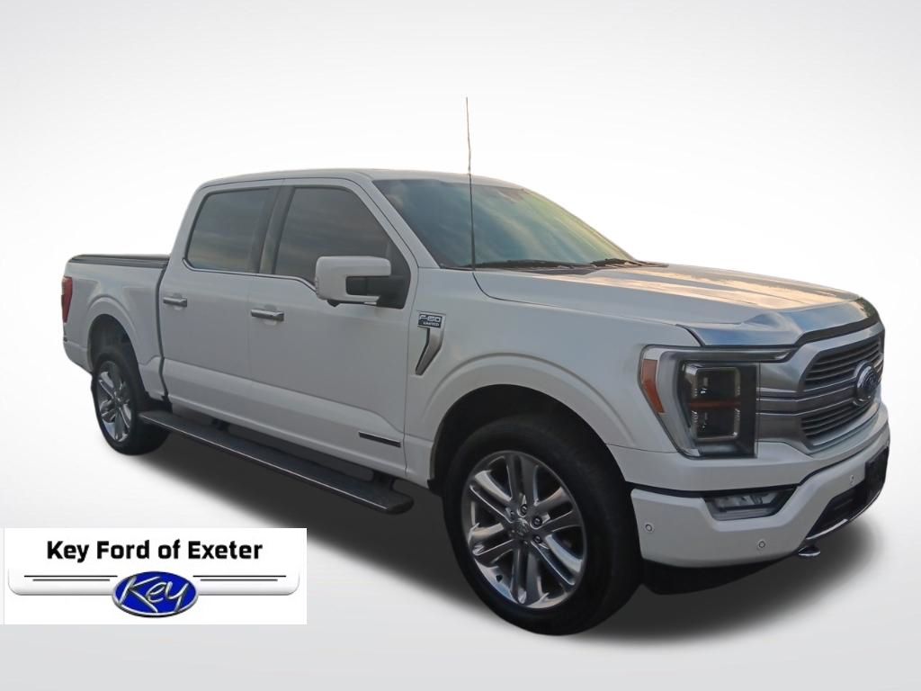 Star White Metallic Tri-Coat 2022 Ford F-150 Pickup Truck Four-Wheel Drive Automatic