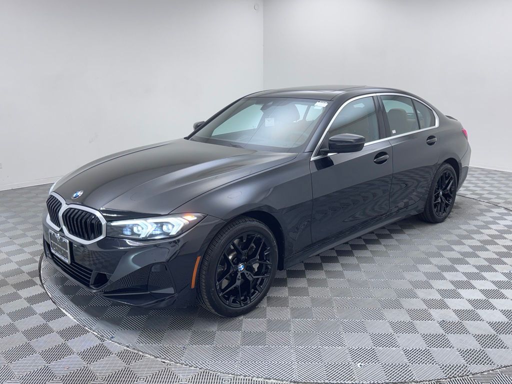 Black Sapphire Metallic 2026 BMW 3 Series Sedan All-Wheel Drive 8-Speed Automatic
