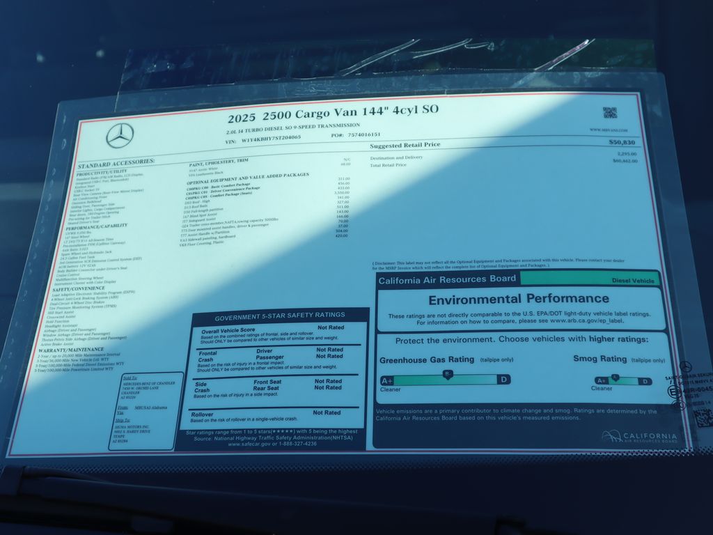 2025 Mercedes-Benz Sprinter 2500 8