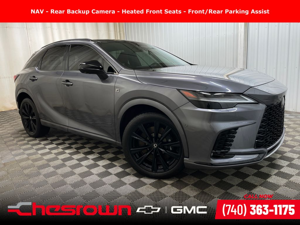 Silver / Gray 2023 Lexus RX Hybrid 500h F Sport Performance 3 AWD SUV / Crossover 6-Speed Automatic