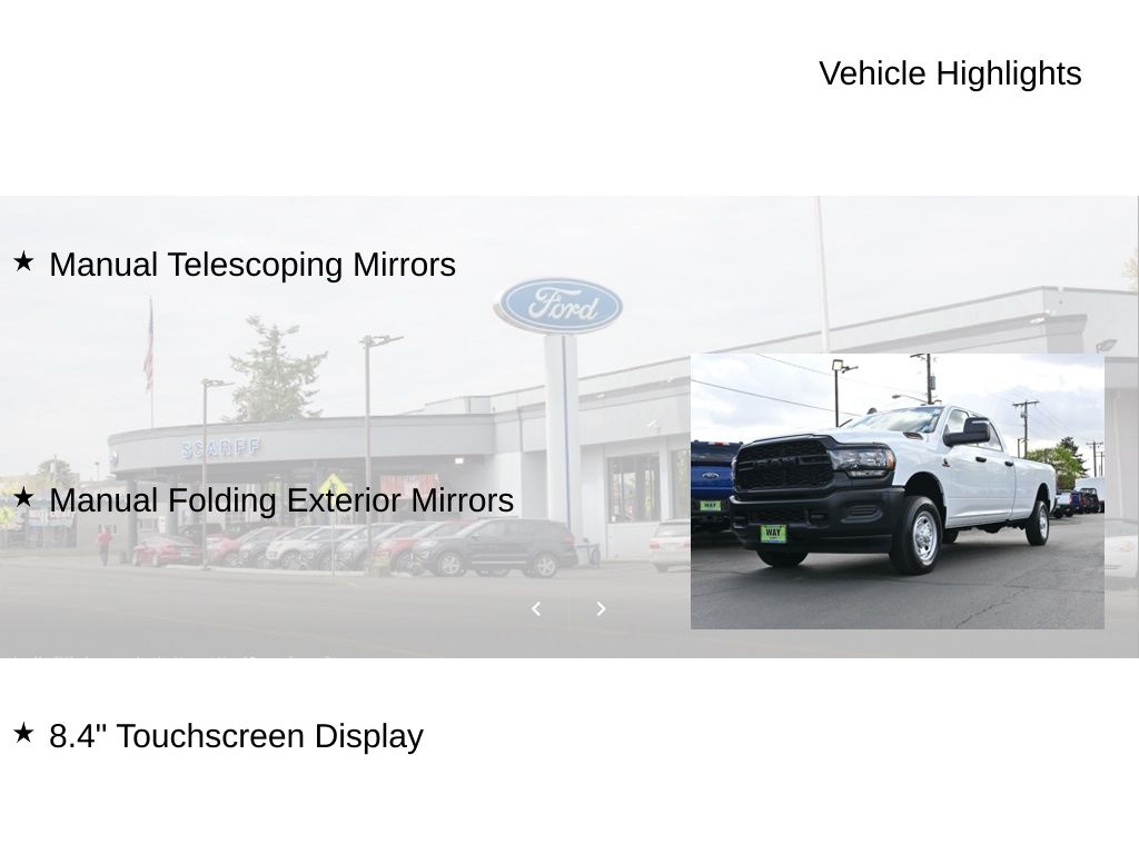 2024 Ram 2500 Tradesman Crew Cab 4x4 8' Box