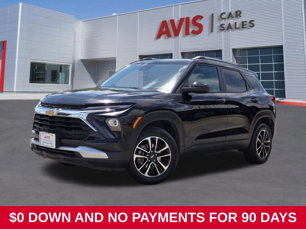 Mosaic Black Metallic 2025 Chevrolet Trailblazer SUV / Crossover Four-Wheel Drive 9-Speed Automatic