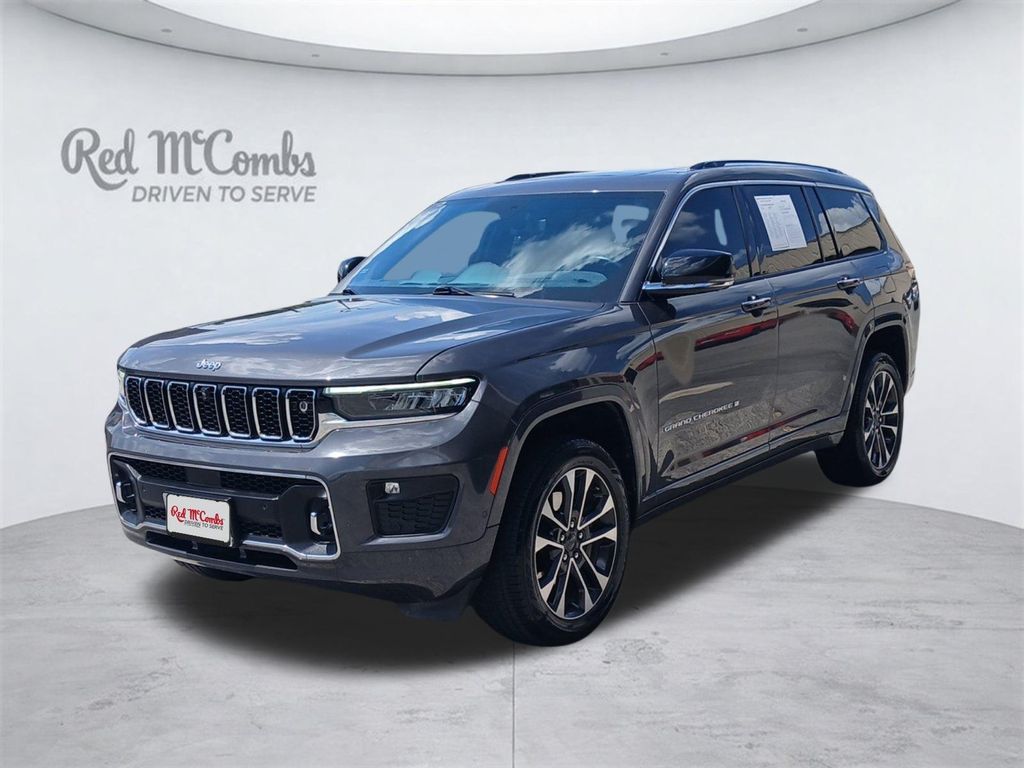 Gray Metallic 2022 Jeep Grand Cherokee L SUV / Crossover Four-Wheel Drive 8-Speed Automatic