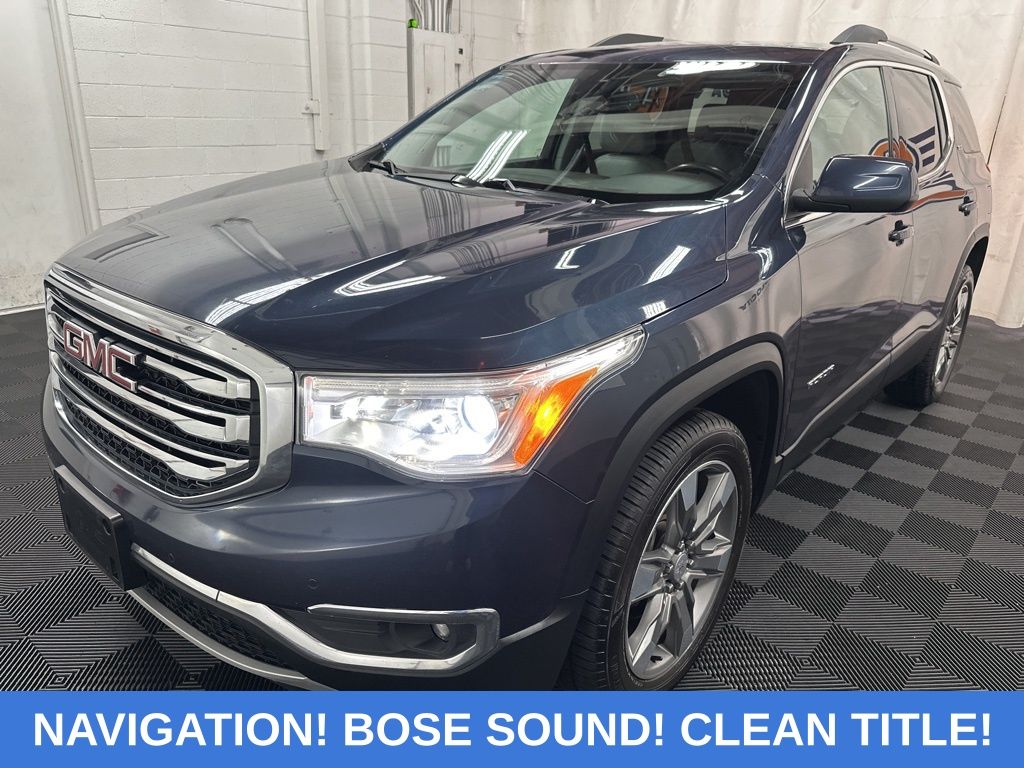 Blue Steel Metallic 2018 GMC Acadia SUV / Crossover Four-Wheel Drive 6-Speed Automatic