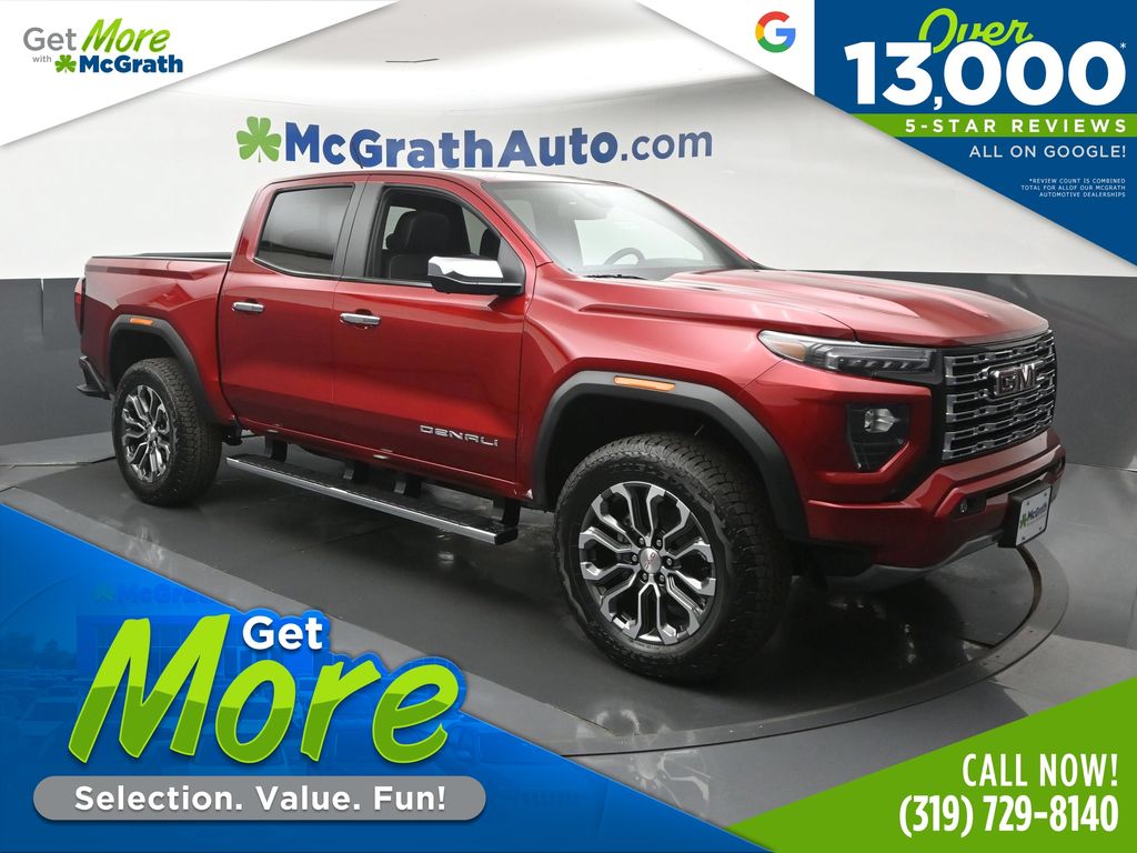 Volcanic Red Tintcoat 2026 GMC Canyon Pickup Truck Four-Wheel Drive 8-Speed Automatic