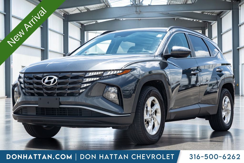 Dark Gray Metallic 2024 Hyundai Tucson SUV / Crossover All-Wheel Drive 8-Speed Automatic