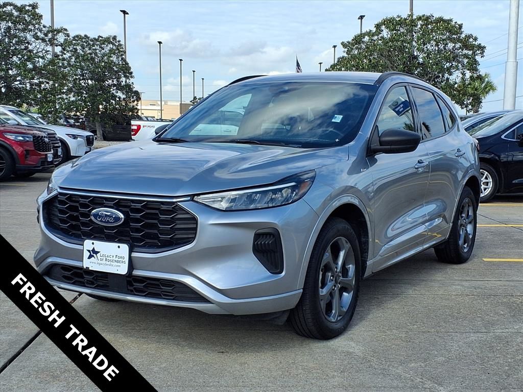 Iconic Silver Metallic 2024 Ford Escape ST-Line AWD SUV / Crossover All-Wheel Drive 8-Speed Automatic