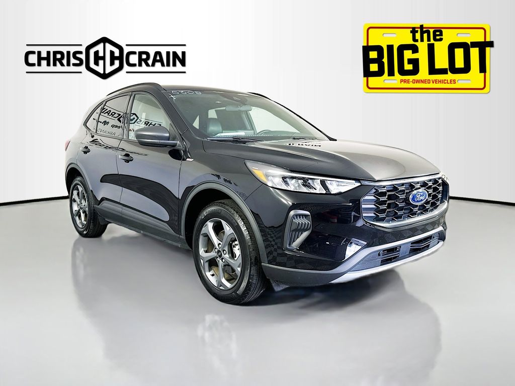 Agate Black Metallic 2025 Ford Escape SUV / Crossover All-Wheel Drive 8-Speed Automatic