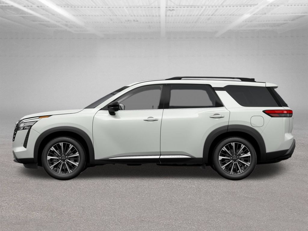 2026 Nissan Pathfinder Platinum White at John Sisson Motors