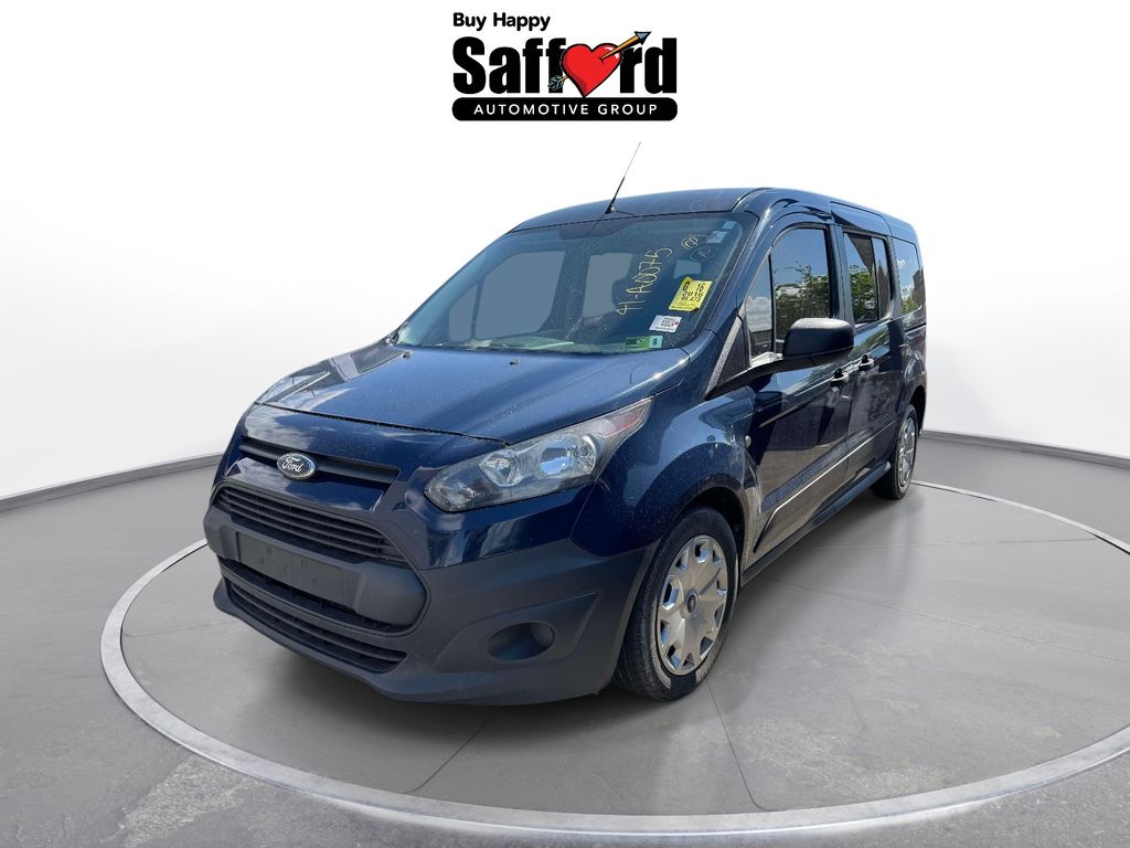 Dark Blue 2016 Ford Transit Connect Wagon XL LWB FWD with Rear Liftgate Van Front-Wheel Drive 6-Speed Automatic