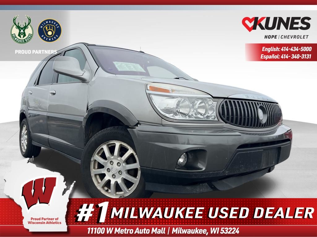 Silver (Platinum Metallic) 2005 Buick Rendezvous CXL FWD SUV / Crossover Front-Wheel Drive 4-Speed Automatic Overdrive