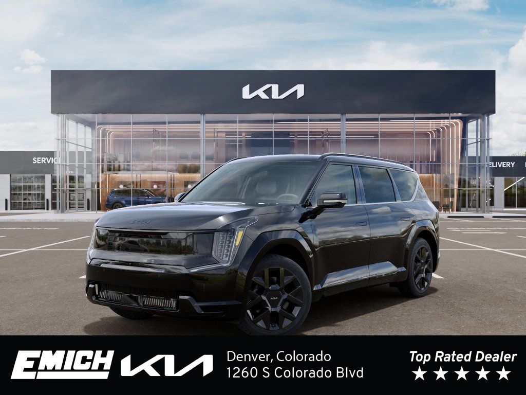Black (EBONY BLK) 2026 Kia EV9 SUV / Crossover All-Wheel Drive 1-Speed Automatic