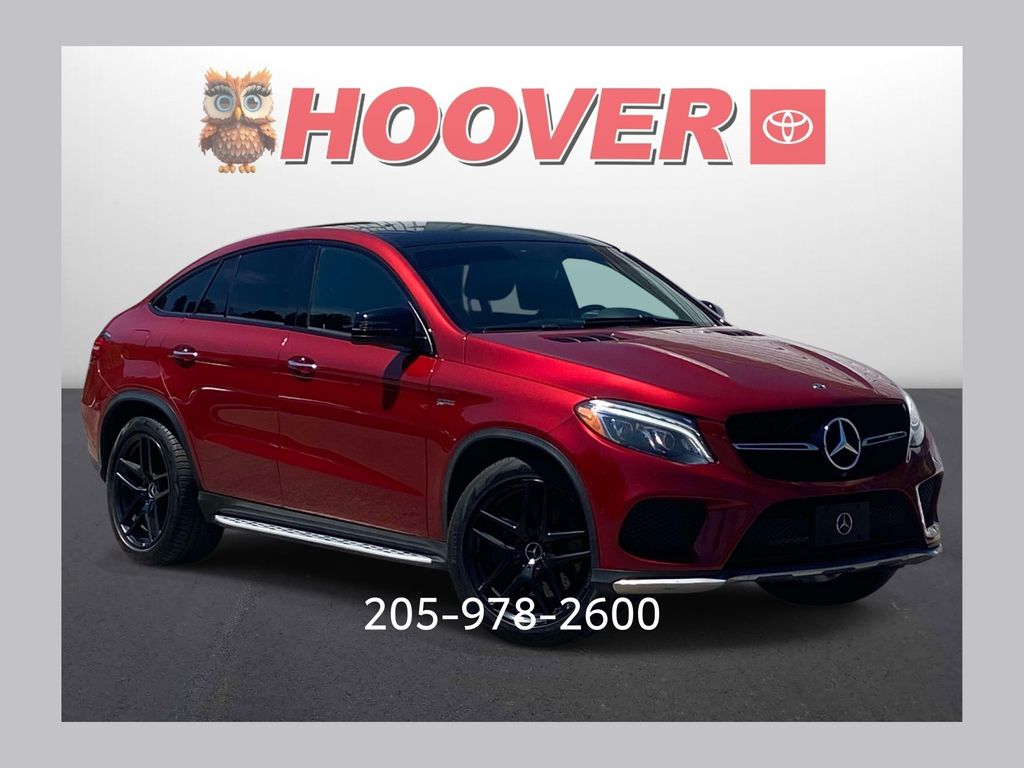 designo Cardinal Red Metallic 2018 Mercedes-Benz GLE AMG GLE 43 Coupe 4MATIC SUV / Crossover All-Wheel Drive 9-Speed Automatic