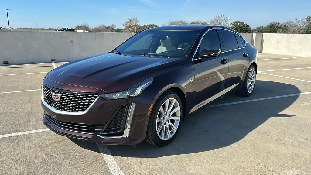 2022 Cadillac CT5 Luxury Red at AutoSavvy Houston Southwest