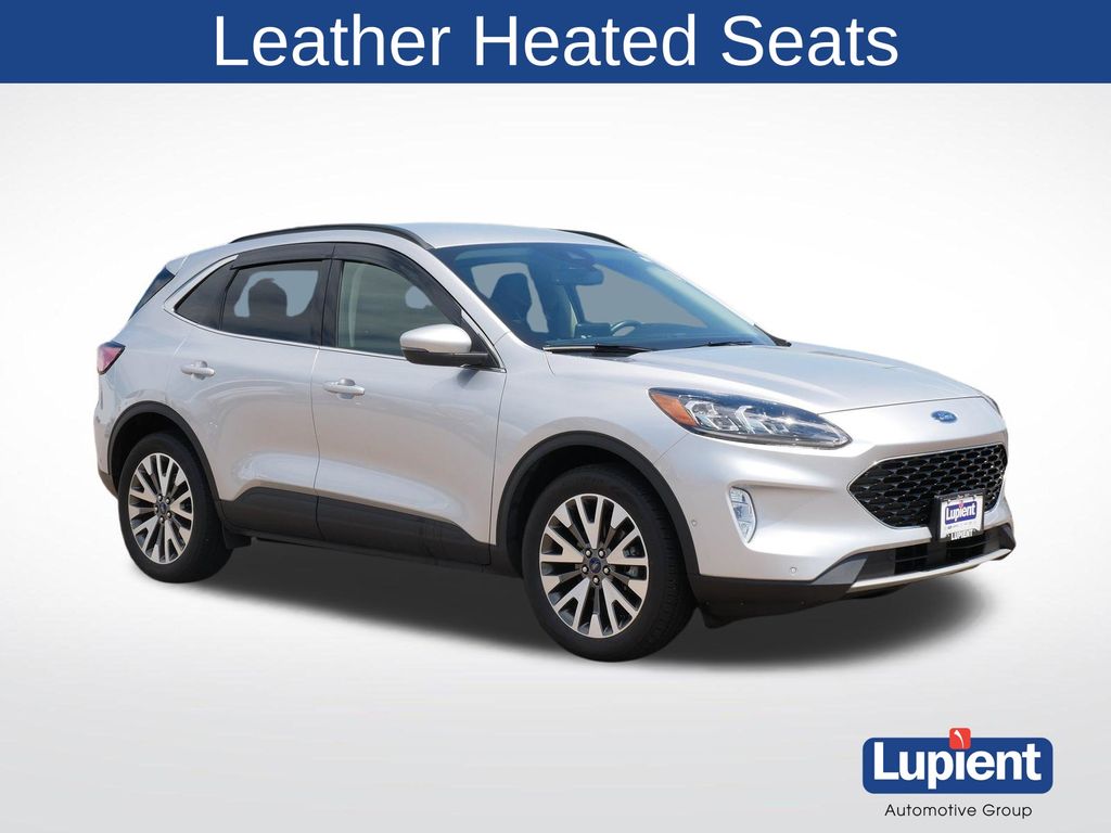 Ingot Silver 2020 Ford Escape SUV / Crossover All-Wheel Drive 8-Speed Automatic
