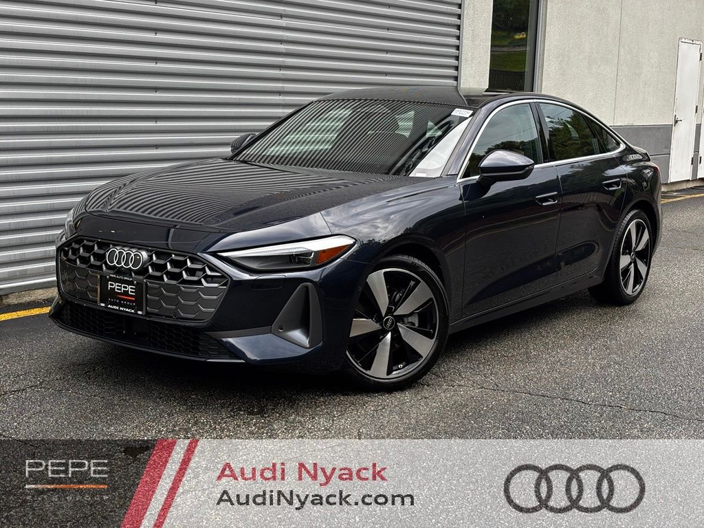 Blue Metallic 2025 Audi A5 Sedan All-Wheel Drive 7-Speed Automatic