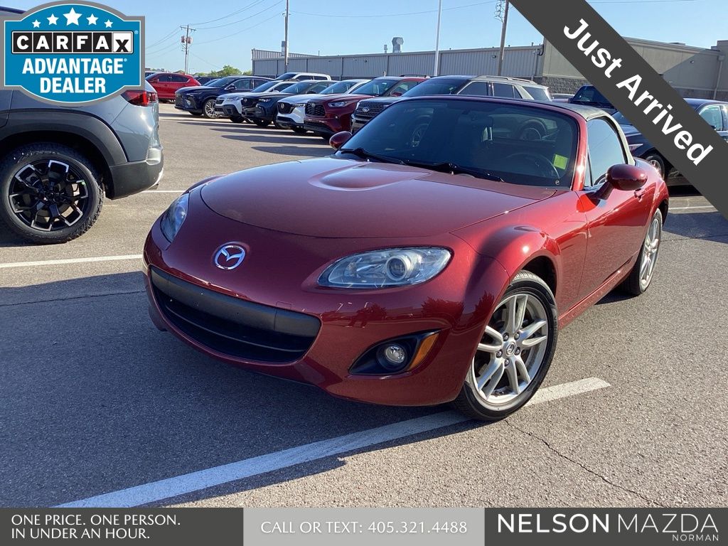 Copper Red Mica 2010 Mazda MX-5 Miata Sport Convertible Rear-Wheel Drive 6-Speed Automatic