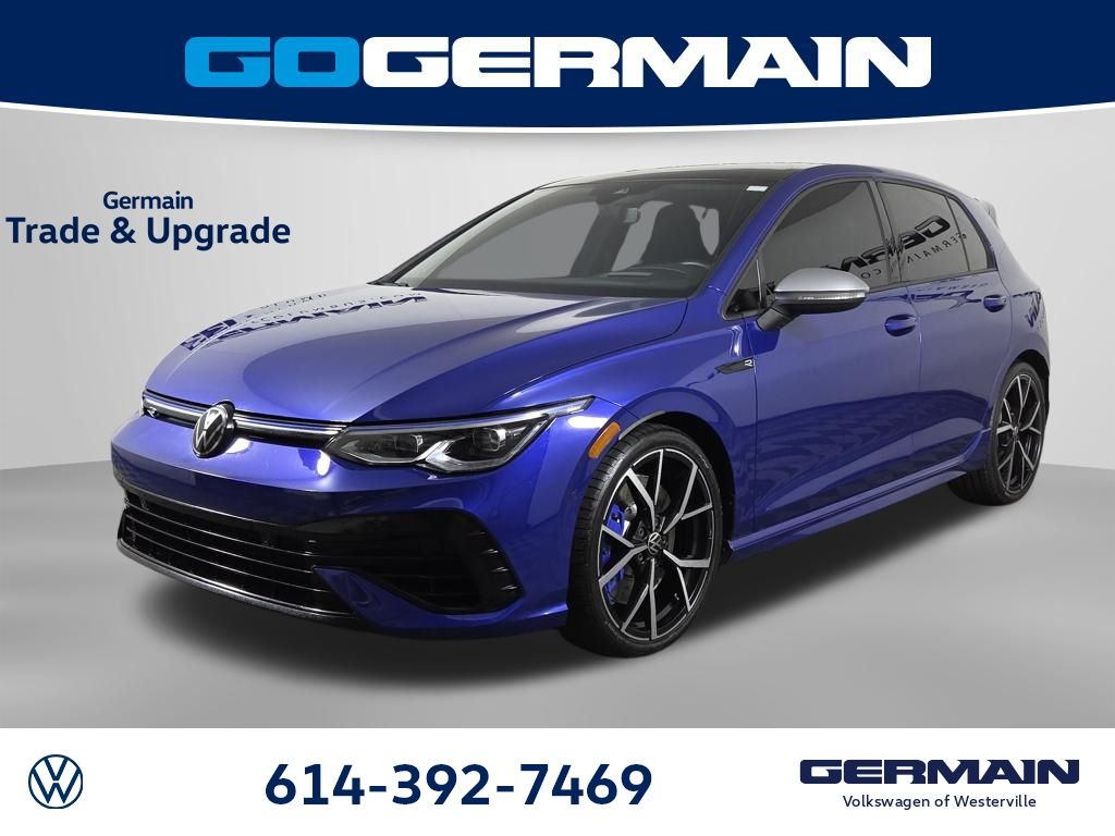 Lapiz Blue Metallic 2024 Volkswagen Golf R 4Motion Hatchback All-Wheel Drive 7-Speed Dual Clutch
