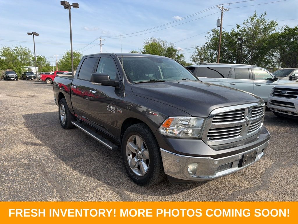 Gray (Granite Crystal Metallic Clearcoat) 2017 RAM 1500 Lone Star Crew Cab RWD Pickup Truck 4X2 8-Speed Automatic