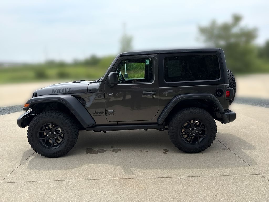 Gray (Granite Crystal Metallic Clearcoat) 2025 Jeep Wrangler SUV / Crossover Four-Wheel Drive 8-Speed Automatic