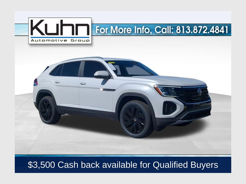 Opal White Pearl 2026 Volkswagen Atlas Cross Sport SUV / Crossover Front-Wheel Drive 8-Speed Automatic