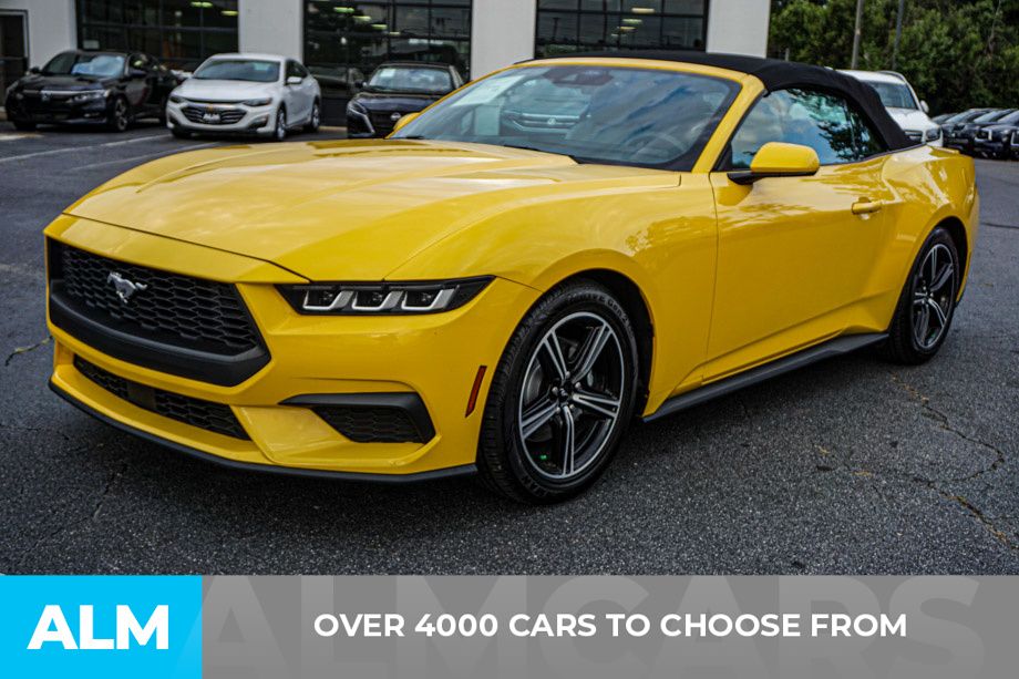 Used 2024 Yellow Ford EcoBoost Premium image 2