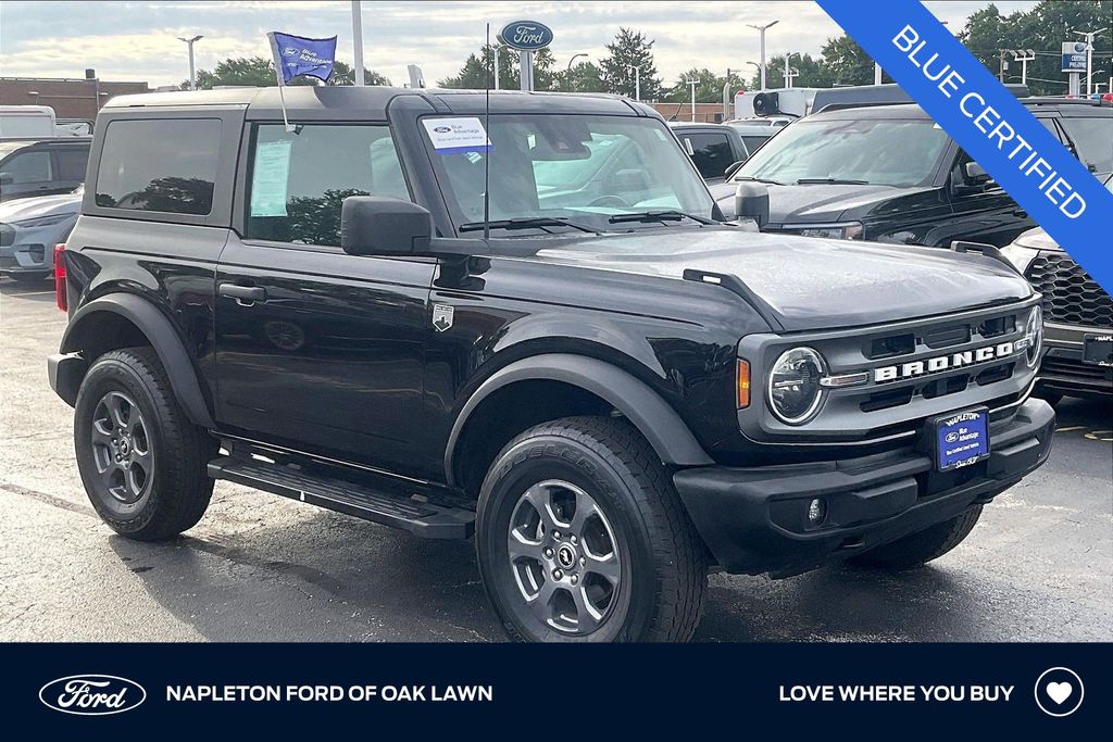 Shadow Black 2024 Ford Bronco SUV / Crossover Four-Wheel Drive Automatic