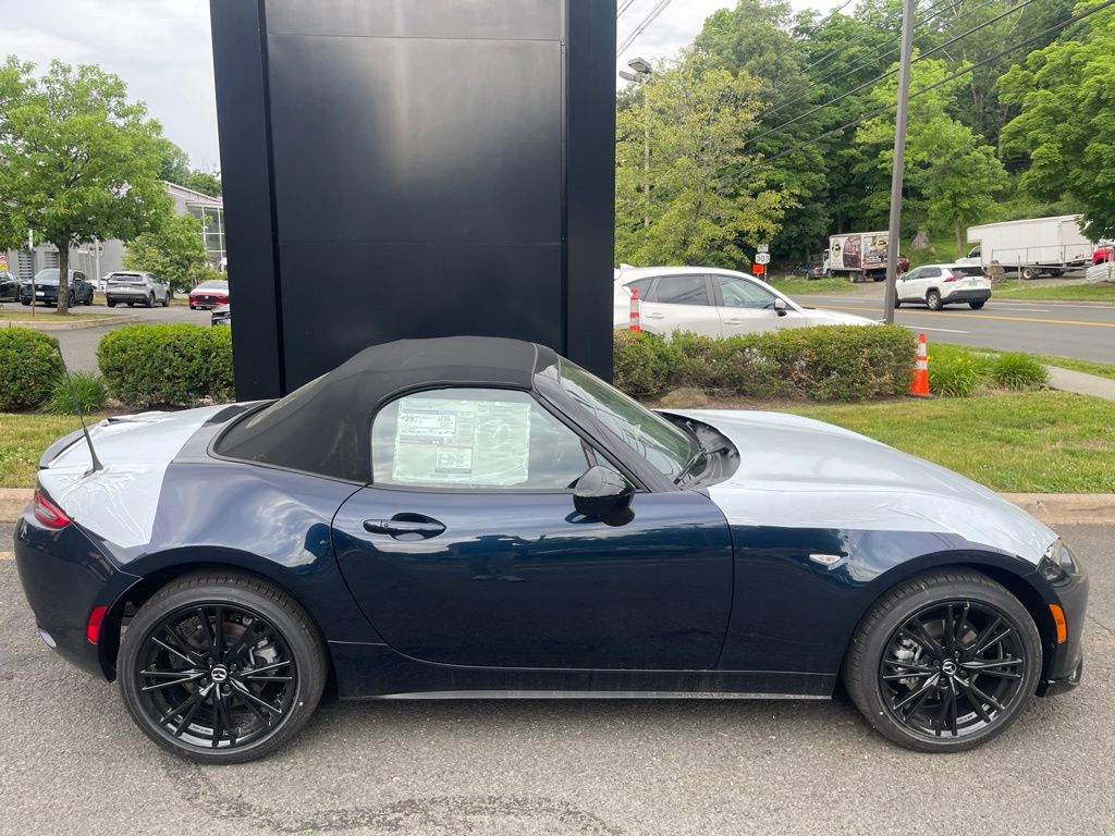 Deep Crystal Blue Mica 2026 Mazda MX-5 Miata Club RWD Convertible Rear-Wheel Drive 6-Speed Manual