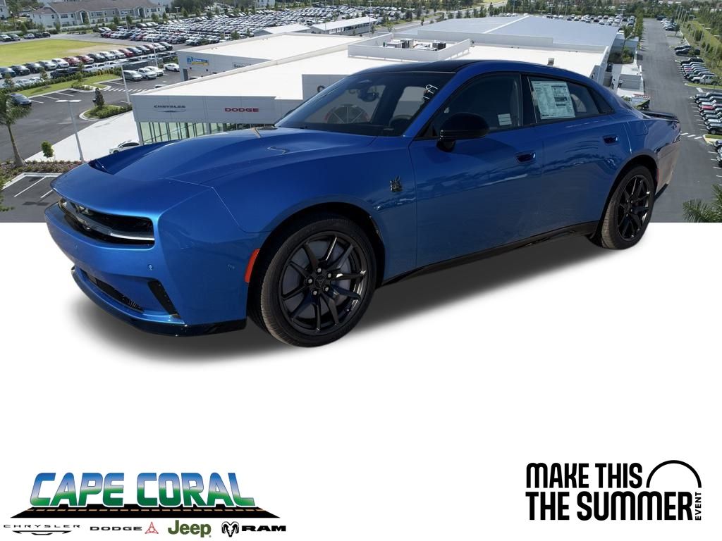 Bludicrous 2026 Dodge Charger Scat Pack Sedan AWD Sedan All-Wheel Drive 1-Speed Automatic