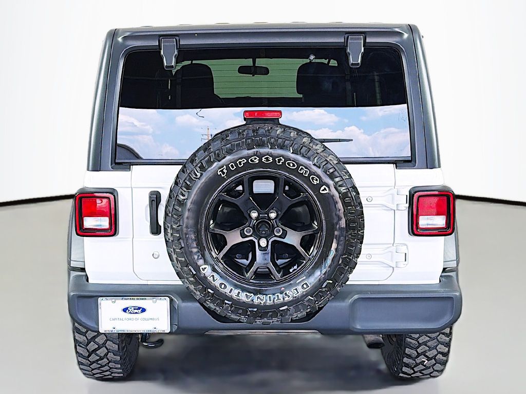 Used 2019 White Jeep Unlimited Sport S image 11