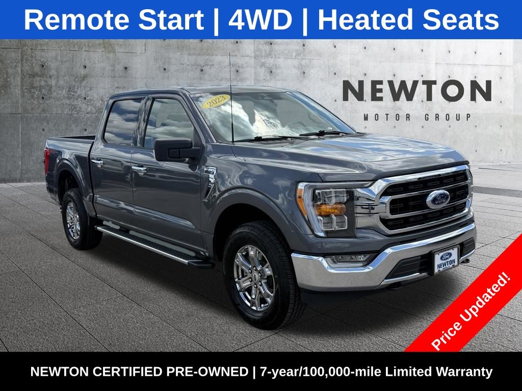 Carbonized Gray Metallic 2023 Ford F-150 Pickup Truck Four-Wheel Drive Automatic